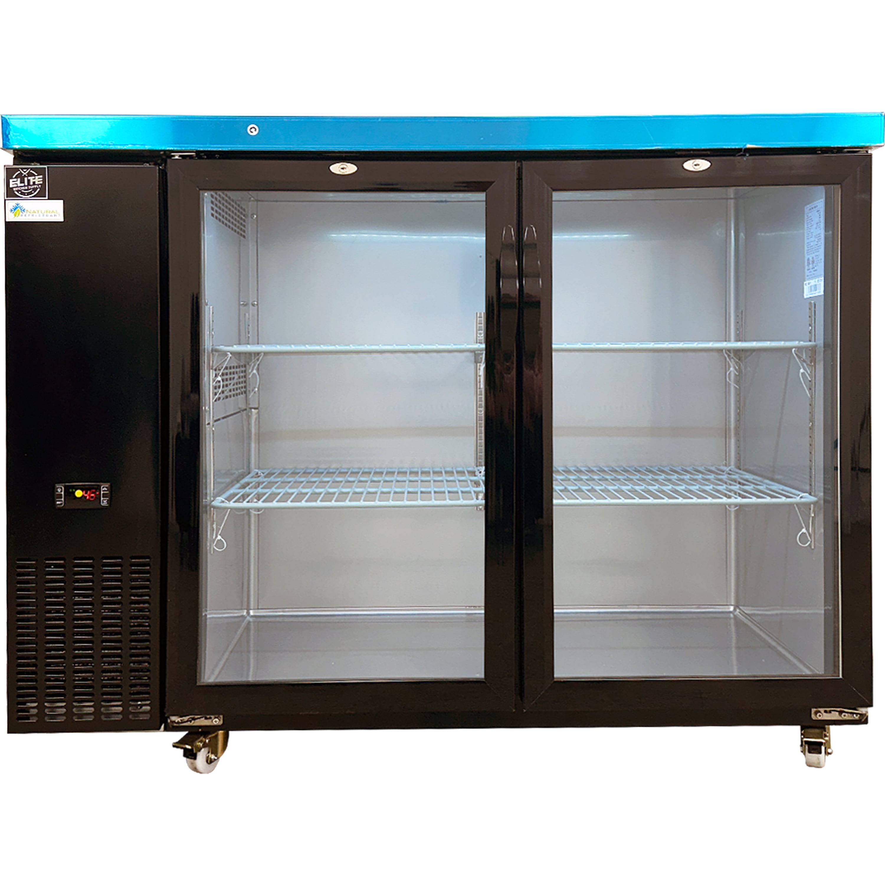 50 in. Commercial Refrigerator 11.3 Cu. Ft. Beer Back Bar Cooler, NSF Beer Fridge, Under Counter Refrigerator