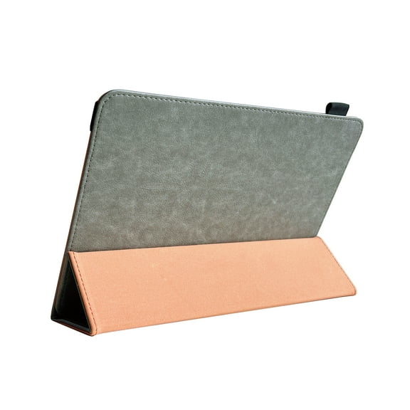 TECH CIRCLE Universal Case for 7.0 Inch Tablet - Fold Stand Leather Classic Flip Case for Samsung Galaxy Tab 7.0" /Onn 7" /Vankyo MatrixPad Z1/S7 7" /RCA 7 Voyager 7" /Android Tablet 7 Inch, Gray