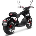 thumbnail image 5 of MotoTec Raven 60v 30ah 2500w Lithium Electric Cafe Motorcycle Black, 5 of 5