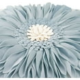 thumbnail image 2 of Vorkoi 3D Sunflower Handmade Throw Pillow Covers Decorative Floral Pillowcases Cushion Covers for Couch Living Room Home Decor Creamy 18x18 In, 2 of 13