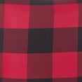 thumbnail image 4 of Fennco Styles Holiday Buffalo Check Decorative Cotton Throw Pillow Covers 20" W x 20" L, Set of 2 - Red Accent Cushion Cases for Couch, Living Room, Bedroom, Office and Christmas Décor, 4 of 6