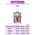 thumbnail image 5 of Merry Christmas Brittany Spaniel Enjoys Woofmas Winter Xmas Holiday Travel Luggage Cover Brittany Dog Lover Gifts Idea Suitcase Dust Protective Decor - 02022, 5 of 5