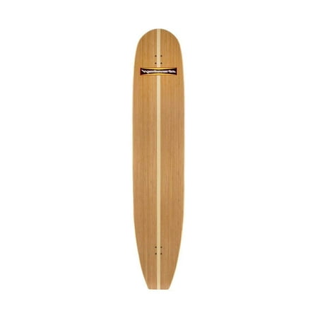 Hamboards Classic Surfskate Longboard Bamboo Natural 6'2
