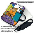 thumbnail image 2 of Lsque Scooby-Doo Pattern Laptop Bag – Portable & Slim Single-Shoulder Computer Case with Adjustable Strap, Protective, Lightweight for 13”/14”/15.6” Laptops, 2 of 8