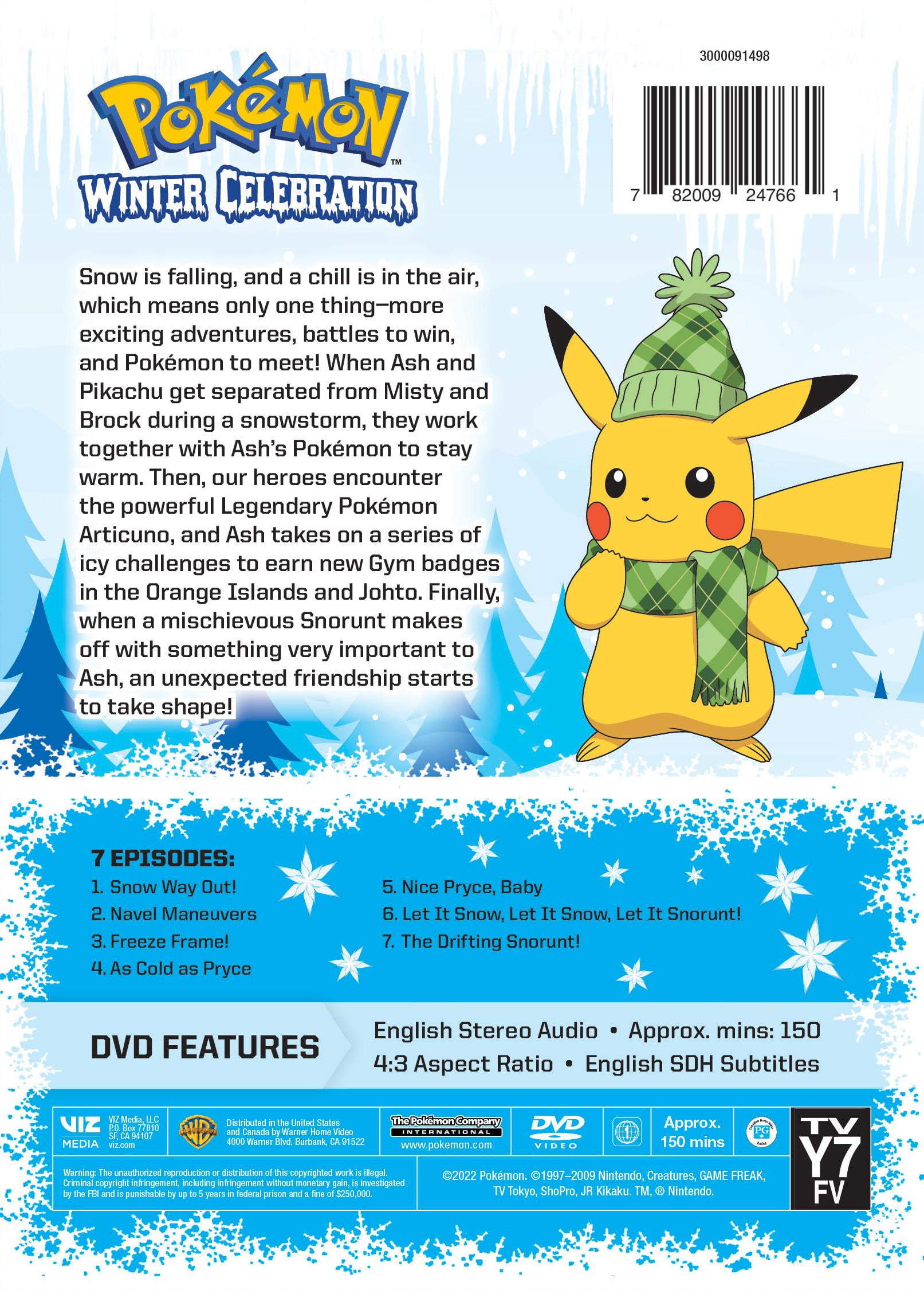 Pokemon Winter Celebration (DVD) - Walmart.com