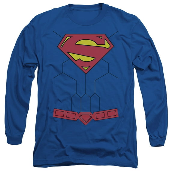 Superman - New 52 Torso - Long Sleeve Shirt - Large
