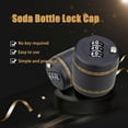 thumbnail image 5 of LANFENG Soda Bottle Lock Cap,Bottle Cap Lock,Wine Bottle Lock Cap Combination Password Code Lock, Liquor Bottle Digital Lock Reusable for Wine Beer Drinks Bottle, 5 of 8
