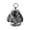 Gray, variant on Soft Cute Bunny Keychain, Artificial Rabbit Fur Plush Fluffy Pom pom Key Ring for Women Backpack, Bag Charm Gift Key Chain
