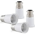 thumbnail image 4 of Adaptateur de Prise 4x - B22 à E27 - Base à Baïonnette pour Ampoule LED Halogène, 4 of 5