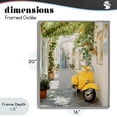 thumbnail image 4 of Stupell Industries Eclectic Vacation Ride Through Alley Gray Framed Giclee Art, 16 x 20, by Franklyn Gregory, 4 of 8