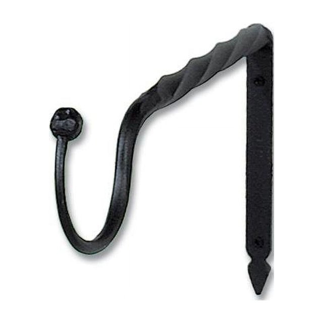 Achla B-25 14"D x 8"H Support Jumbo - Noir Épouvantail