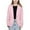 X1 Pink, variant on Girls Blazer Jacket Solid Color Lapel Suit Open Front Long Sleeve Blazers for Kids Girls Size,Color:Hot Pink,Size:7-8 Years