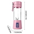 thumbnail image 3 of Up to 65% off Portable Electric Juicer Cup Usb Rechargeable Personal Size Juicer Easy To Use, 3 of 3