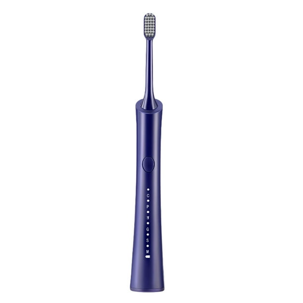 Cepillo para Limpieza Cepillo de Dientes 3 Cabezas con Temporizador Inteligente de 6 Velocidades, Abs 25.2x3.1x3.1cm Ipx7 Cepillo de Dientes Eléctrico Recargable Impermeable para Adultos