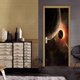 thumbnail image 2 of (77x200cmStyle E)Door Sticker Trompe l'oeil Effect 3D Interior PVC Wall Stickers for Decoration Wall Living Room Kitchen Bedroom Bathroom Wallpaper, 2 of 5