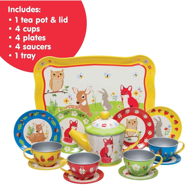 Schylling Forest Friends Tea Time Set - Walmart.com