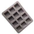 thumbnail image 4 of 2Pcs 12 Grids Square Silicone Non-Stick Cake Chocolate Dessert DIY Baking Mold, 4 of 8