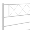 thumbnail image 4 of vidaXL Metal Headboard White 180 cm, 4 of 4