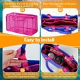 thumbnail image 3 of PADUKU Organizer Inserts for Bogg Bag Accessories - Lightweight Mesh Divider Pouch for Easy Organization, Perfect for the Medium Bogg Bags and Beach Totes, 3 of 7