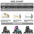 thumbnail image 5 of Cunmucu Adjustable Roller Blades Skates for Girls Boys Kids with All, 5 of 7