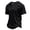 Y5-Black, variant on Homeyce Men's Stand Collar Henley Shirts Short Sleeve Button Shirts Casual Basic Solid Color T-Shirt Stand Collar Big and Tall Pullover Tees Tops,Gray L