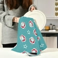 thumbnail image 5 of Coolnut Star Santa Kitchen Dish Towel Set,Drying Kitchen Towels Tea Towels Gift Set for Drying Cleaning Cooking Baking 4Pcs, 5 of 6
