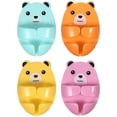 thumbnail image 1 of Miangastore 4pcs Adhesive Plug Socket Hooks Electrical Plug Hanger Plastic Power Plug Hooks, 1 of 8