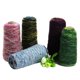 thumbnail image 3 of Zhuge Hilo de lana acrílica de felpa suave para tejer a crochet, bobinas de pelo rizado de fieltro de lana cardada de oveja, mecha (50 g, A245), 3 of 4