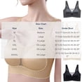 thumbnail image 3 of Ovbmpzd Lifting Everyday Underwear Bras for Women No Underwire Push Up Mesh Gray Underwear Bras Sexy Comfortable Bras Plus Size,M, 3 of 5