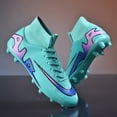 thumbnail image 4 of Botas de fútbol profesionales de alta calidad para hombre y mujer, zapatos deportivos de entrenamiento de hierba, transpirables, para interior, 4 of 5