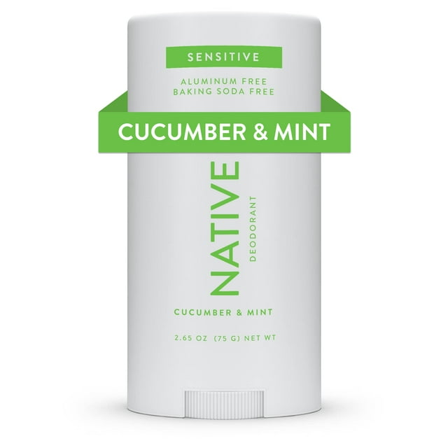 Desodorante Native Sensitive Cucumber & Mint para mujeres y hombres