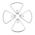 thumbnail image 2 of Yinanstore 6x Electric Propeller RC Airplane Model Helicopter Drone Accessories Protector 6 Pcs, 2 of 8