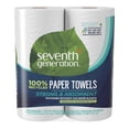 thumbnail image 1 of Toallas De Papel De Séptima Generación 100 % Papel Reciclado, 2 Capas, 2 Rollos (El Embalaje Puede Variar), 1 of 5