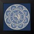 thumbnail image 2 of Zarris, Chariklia 12x12 Black Modern Framed Museum Art Print Titled - Indigo Earthenware I, 2 of 5
