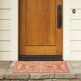thumbnail image 4 of Safavieh Courtyard Elena Oriental Indoor/Outdoor Area Rug, Terracotta/Natural, 2'7" x 5', 4 of 11