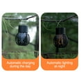 thumbnail image 4 of Hanging Solar Lanterns Lights Outdoor Waterproof, Flickering Flames Solar Lantern Lights Outdoor, Solar Hanging Lights Outdoor, Solar Lantern for Yard Garden Decor, 4 of 9