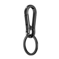 thumbnail image 1 of 4Pcs Carabiner Clip Keychain Metal Carabiner Shape Key Ring Keyring Key Holder Clips Hook Holder Organizer for Car Keys Finder, 1 of 5