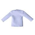 thumbnail image 3 of Camisas de manga larga a escala 1/12 para muñeca delgada, top básico informal, disfraz para muñeca de 6 pulgadas blanco, 3 of 9