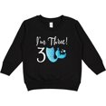 thumbnail image 2 of Inktastic 3rd Birthday Mermaid Party Toddler Sweatshirt, 2 of 4