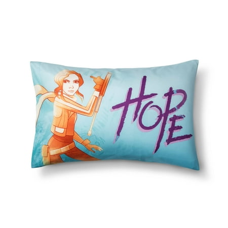UPC 032281273460 product image for Star Wars Forces of Destiny Purple & Turquoise Pillow Case | upcitemdb.com