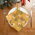 thumbnail image 2 of GZHJMY Vintage Red Floral Napkins Table Decorations Napkin Set for Gift Giving, Dining, Parties 20 x 20in, 2 of 7