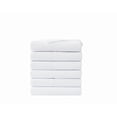 thumbnail image 4 of Truly Soft Hospitality Collection 6-Piece Full Flat Sheet Set in White, Solid Color, OEKO-TEX Certified, 4 of 6