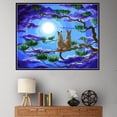 thumbnail image 2 of Yeacher DIY 5D Diamond Painting W028 Cat on the Tree 40X30 Full Drill Crystal Rhinestone, 2 of 8
