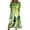 Green, variant on Womens Halloween Casual Midi Swing Dress with Pockets Short Sleeve Round Neck Loose Fit Trendy Fall Outfits for Wedding Guest Garden Party 2026 Blue L