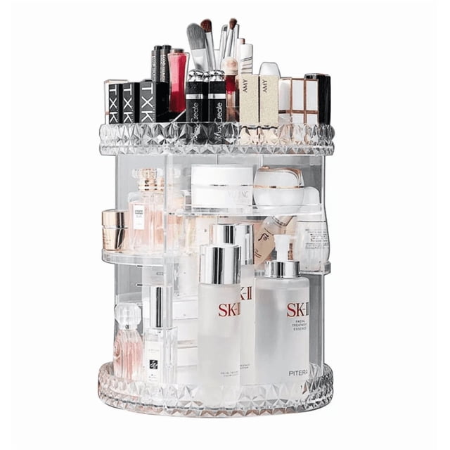 Organizador De Maquillaje Xtellar Almacenamiento Con Rotación De 360