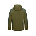 thumbnail image 6 of Little Donkey Andy Men's 3 in 1 Winter Ski Jacket Warm Fleece Liner Jacket Waterproof Windproof Snow Coat & Detachable Hood Olive/Army Green XXL, 6 of 7