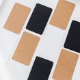 thumbnail image 3 of 300pcs Practical Message Cards DIY Blank Cards Note Cards Stationery Accessories for Office School (White + Kraft Paper Color + Black), 3 of 8