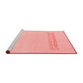 thumbnail image 2 of Ahgly Company Machine Washable Indoor Rectangle Solid Red Modern Area Rugs, 5' x 7', 2 of 4