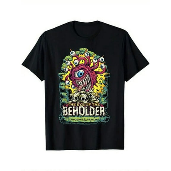 Velto Dungeons & Dragons Eye of the Beholder themed men's T-shirt All Size S-5XL