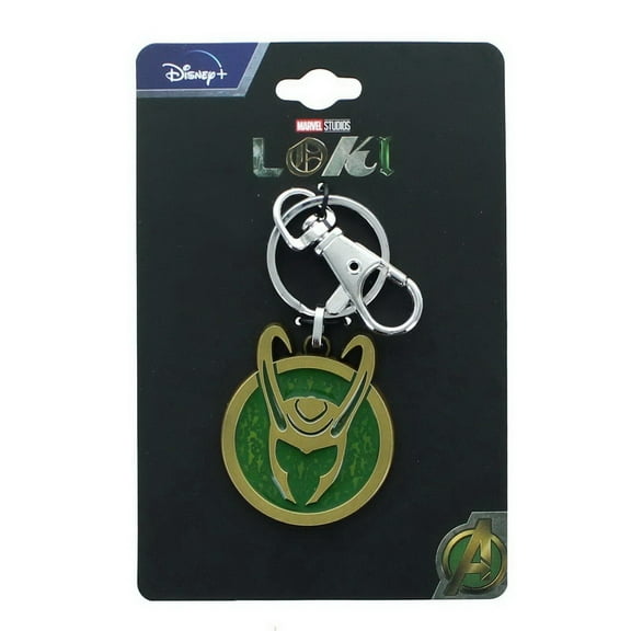Marvel Loki Key Chain Base Metal And Enamel 4x3.5cm